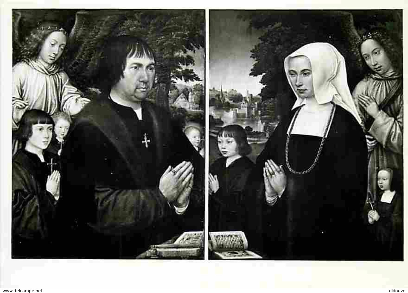 Art - Peinture Religieuse - Gheeraert Hoorenbaut - Livina De Steelant - CPM - Voir Scans Recto-Verso - Schilderijen, Gebrandschilderd Glas En Beeldjes