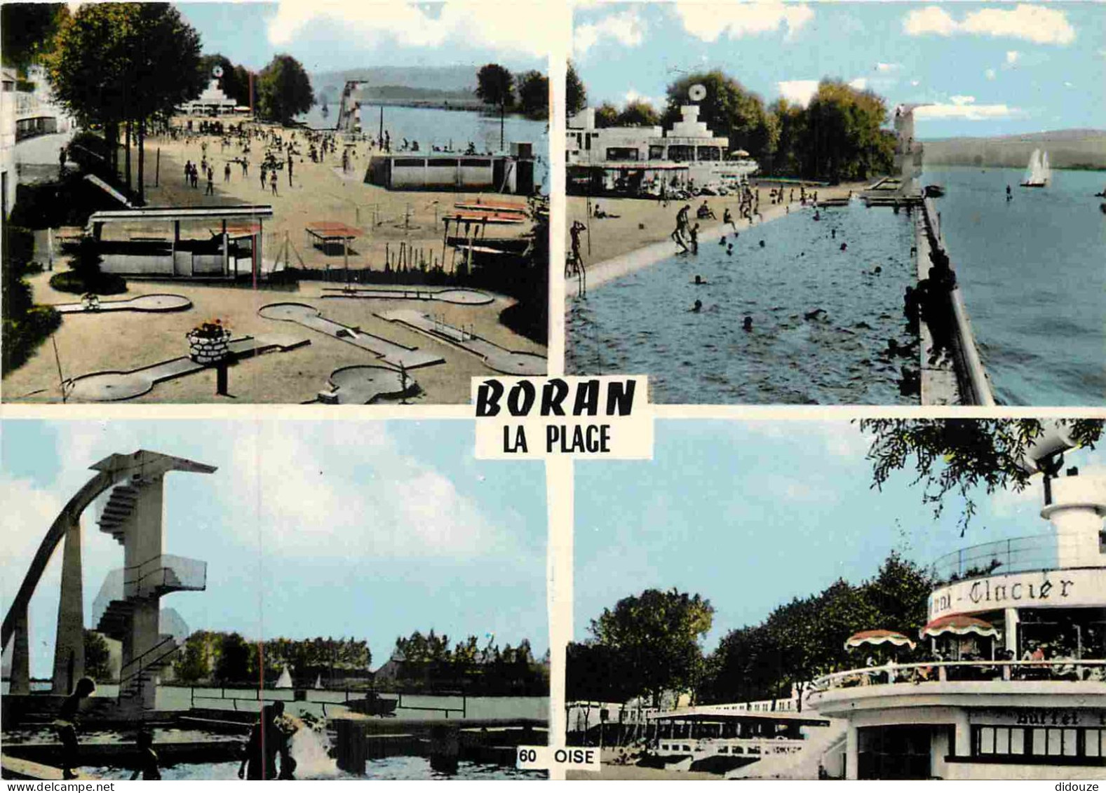 60 - Boran Sur Oise - La Plage - CPM - Voir Scans Recto-Verso - Boran-sur-Oise