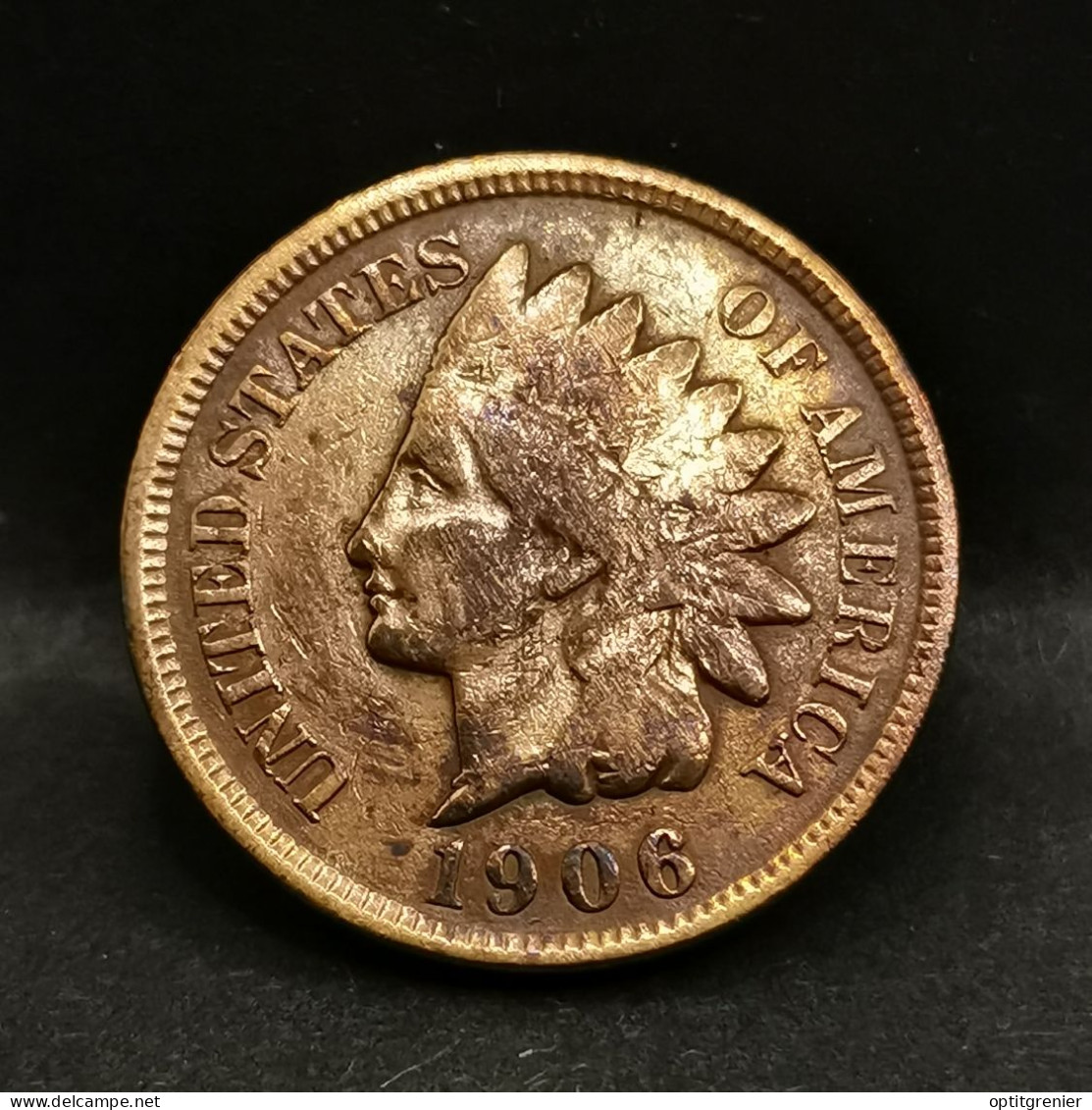 1 CENT INDIAN HEAD 1906 USA / TETE D'INDIEN - 1859-1909: Indian Head