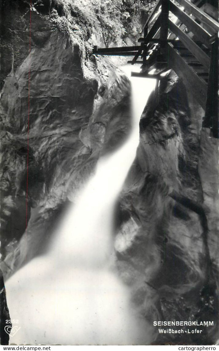 Austria Seisenbergklamm Weissbach Bei Lofer Detail View - Lofer