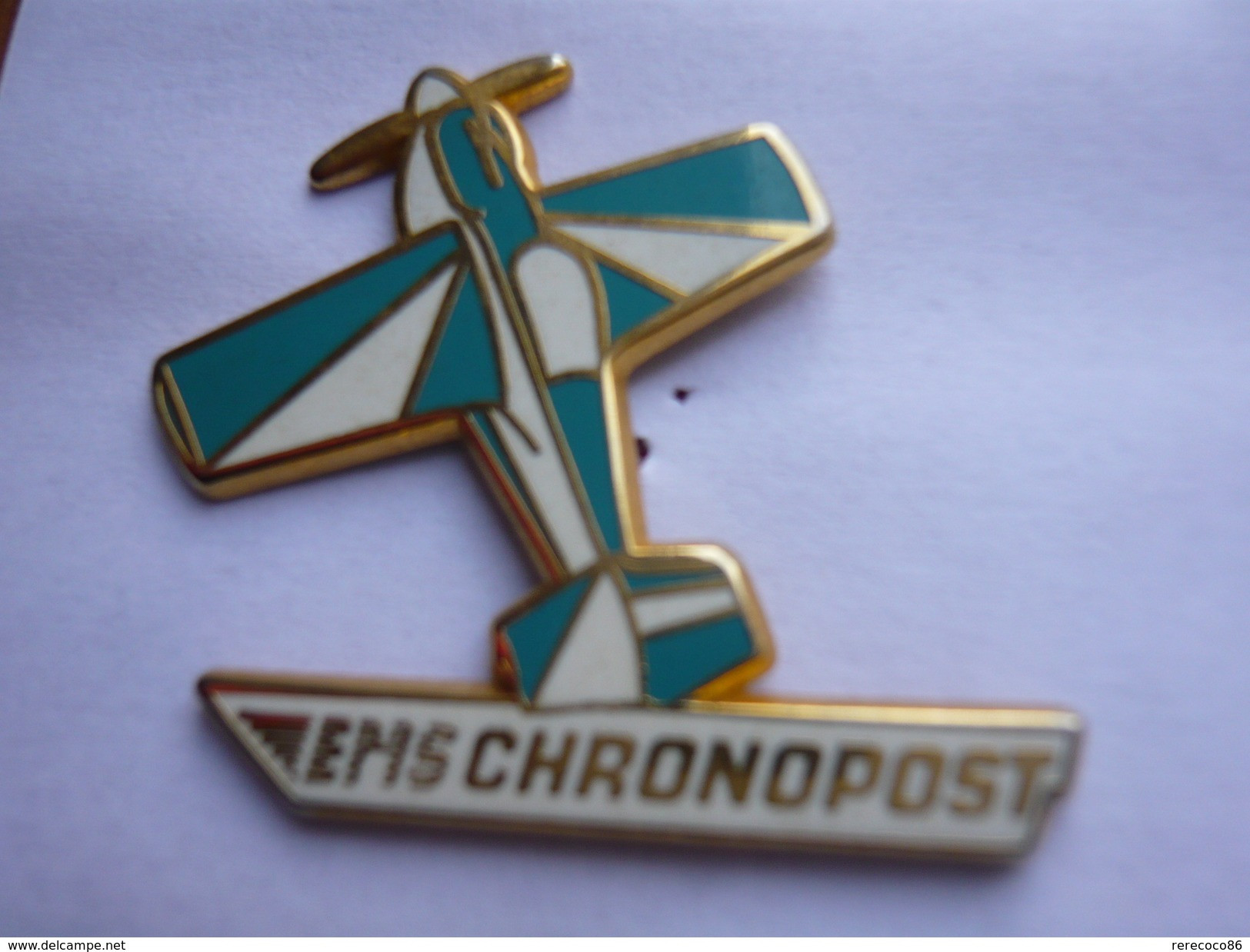 Pins C MAUNOURY  EMS EXPRESS MAIL SERVICE CHRONOPOST 2 Attaches - Marche