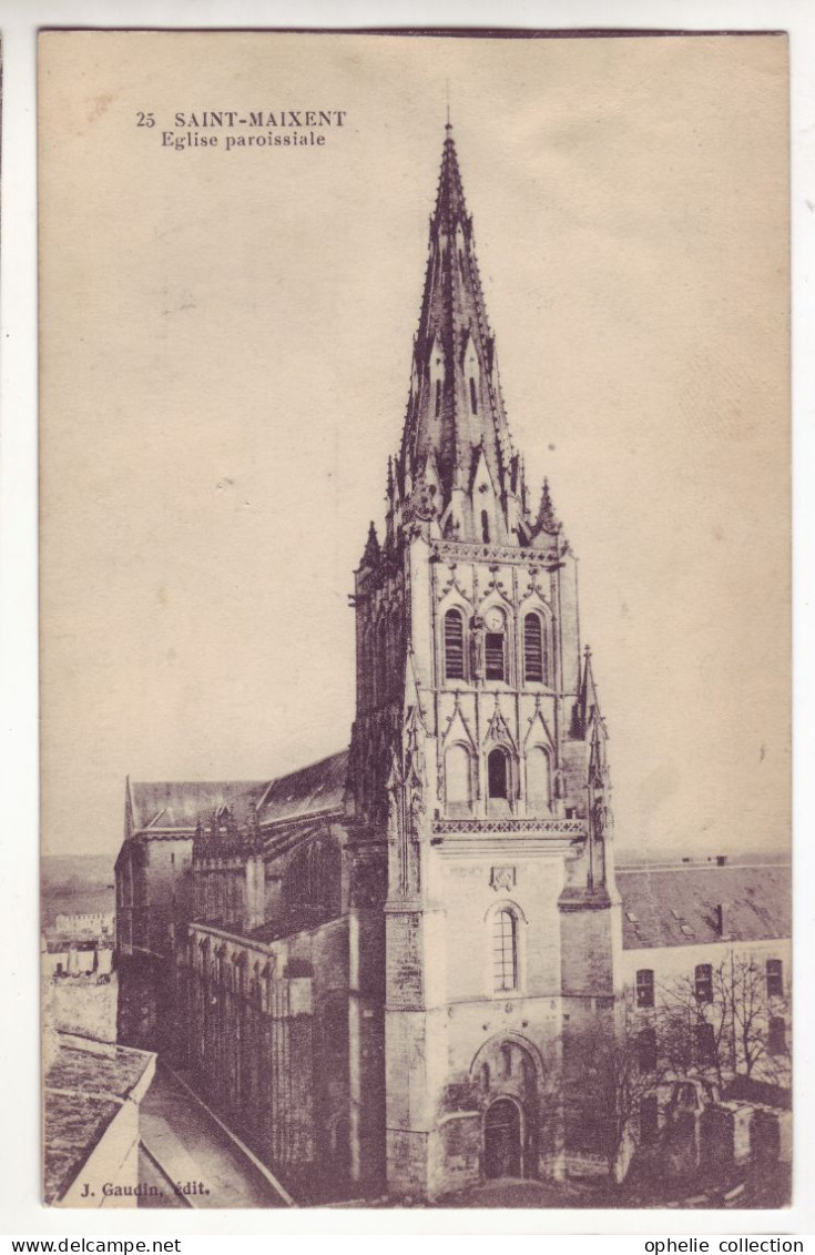 France - 79 - Saint Maixent - Eglise Paroissiale - 6539 - Saint Maixent L'Ecole