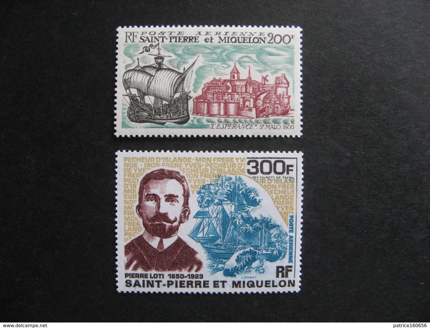 Saint Pierre Et Miquelon: TB Paire PA N°46 Et 47, Neufs XX. - Nuevos