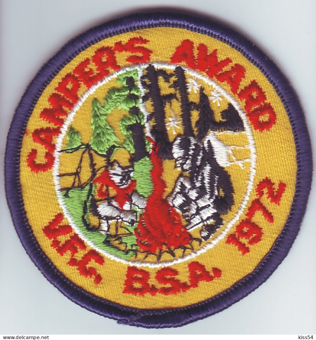B 27 - 56 USA Scout Badge - 1972 - Scouting