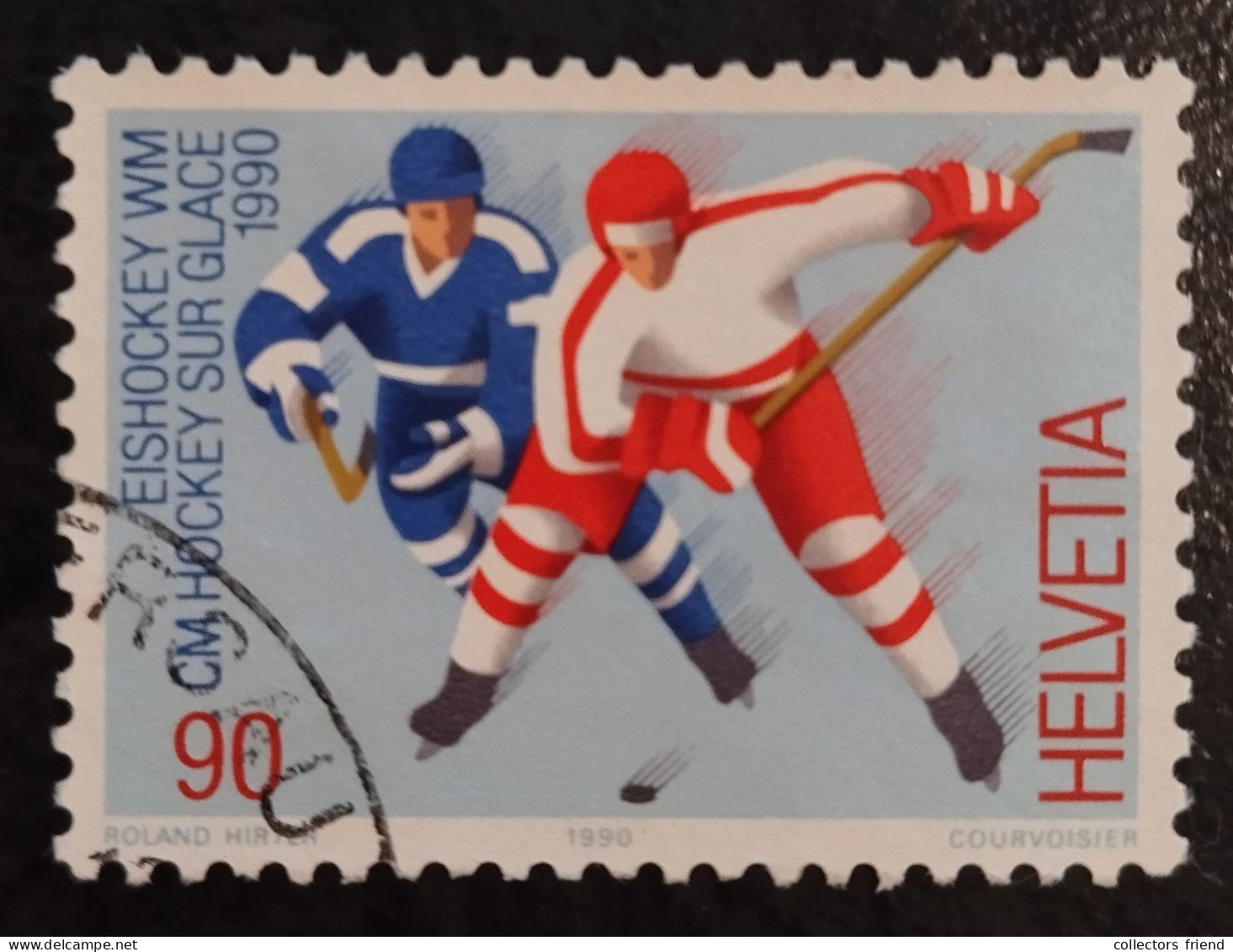 Helvetia Schweiz Suisse - 1990 - Eishockey, Icehockey  - Used - Eishockey