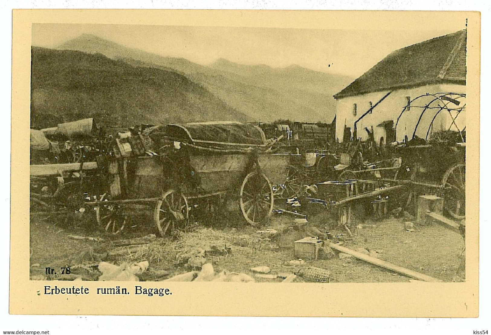 RO 39 - 3716 ETHNICS, Gypsy Wagons, Romania - Old Postcard - Unused - Rumänien