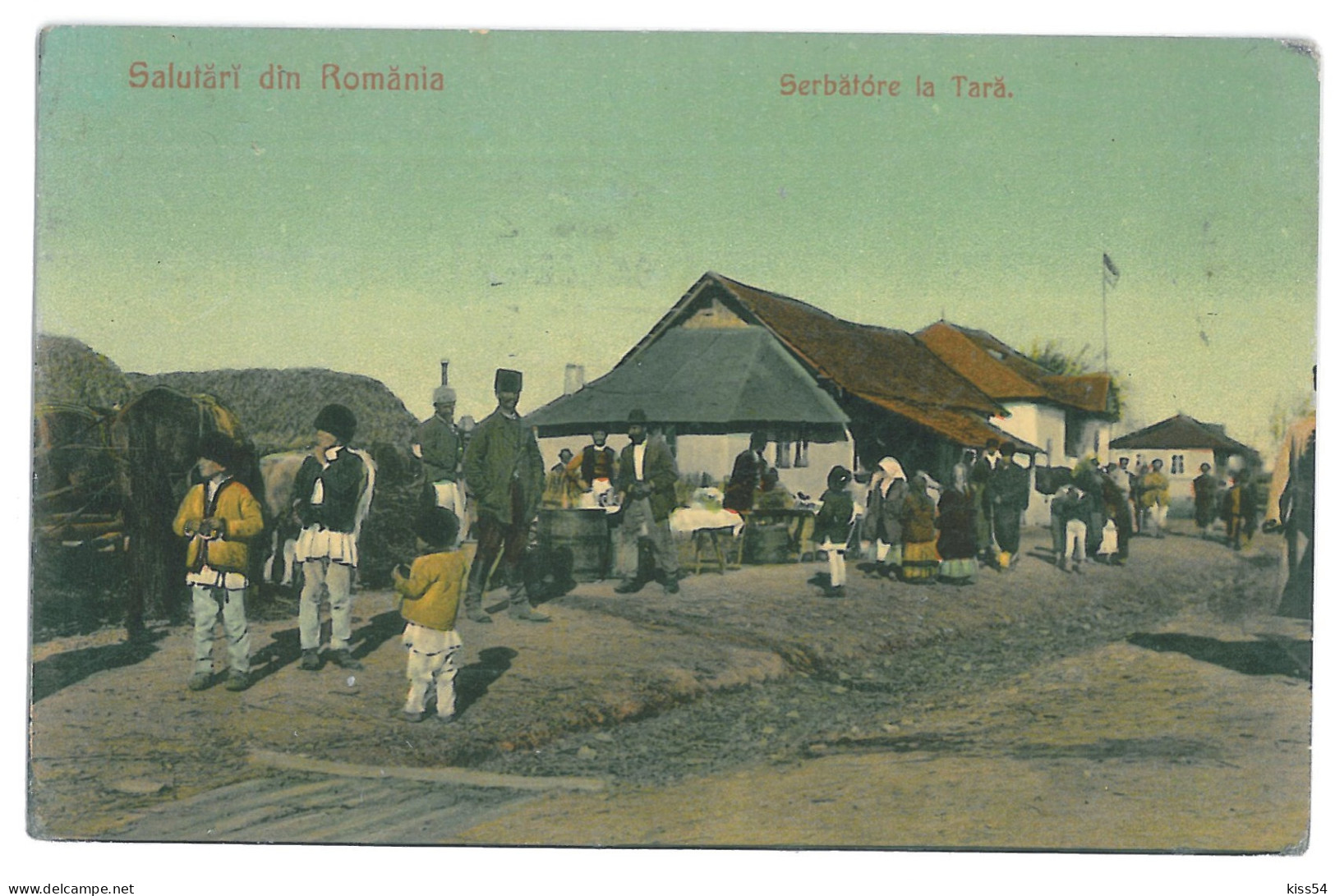 RO 39 - 12639 Ethnic, COUNTRY Life, Romania - Old Postcard - Used - 1917 - Rumänien