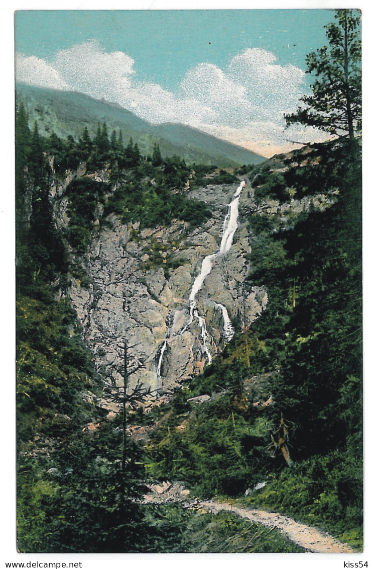 RO 39 - 11166 Sibiu, Negoiu, Waterfall SERBOTA, Romania - Old Postcard - Unused - Rumänien