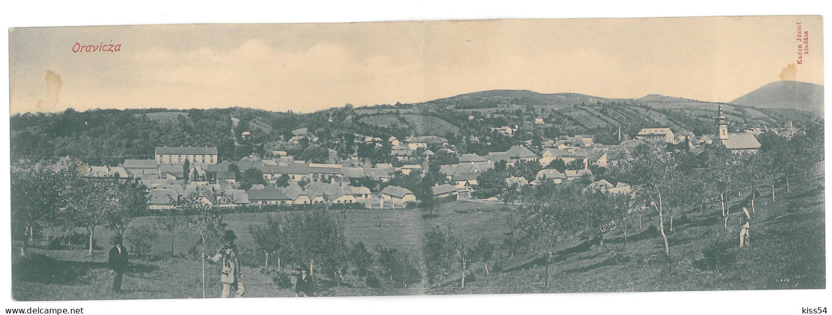 RO 39 - 14721 ORAVITA, Caras, ETHNIC, Panorama, Romania - Double Old Postcard - Unused - Rumänien