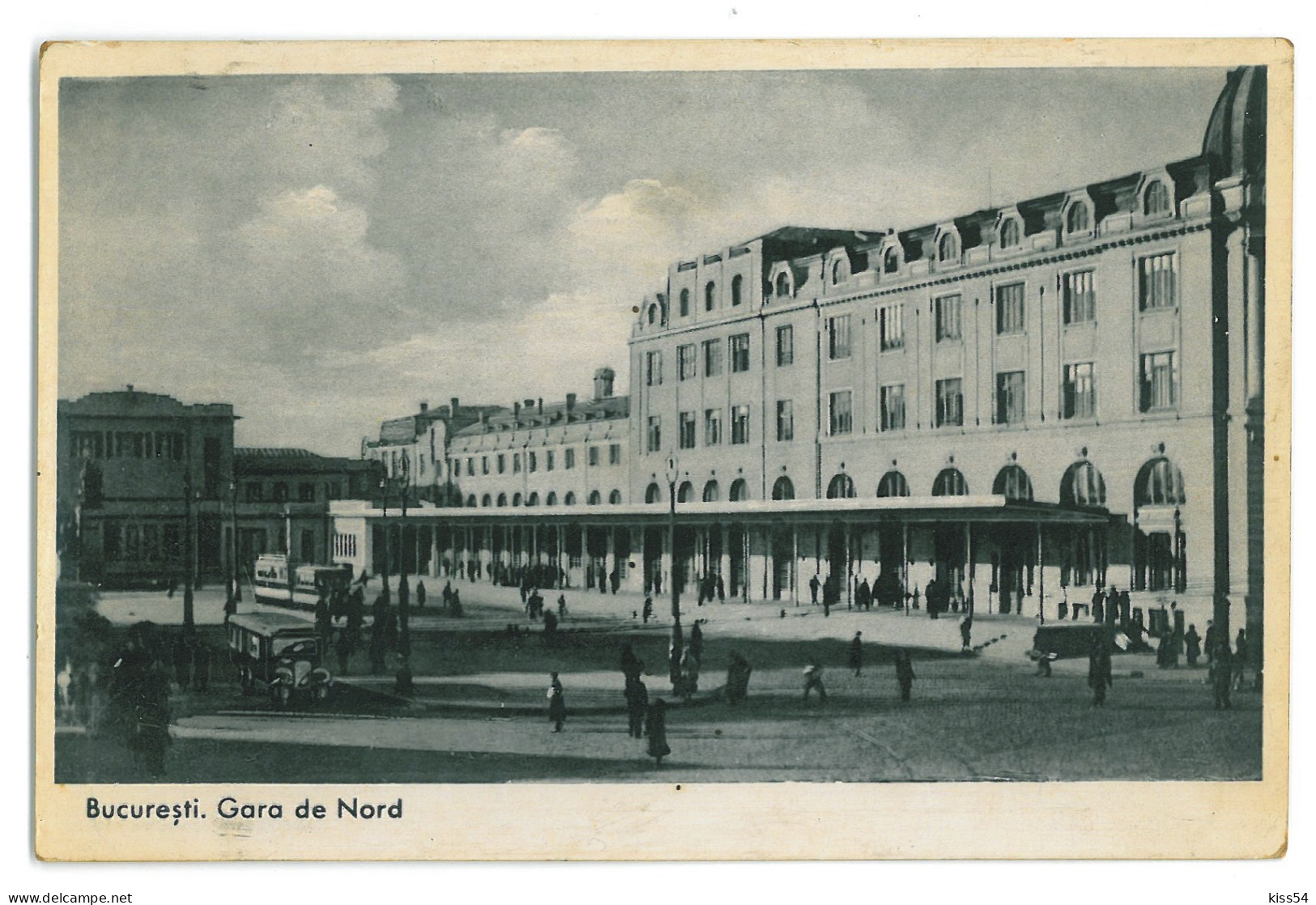 RO 39 - 19639 BUCURESTI, Gara De Nord, Romania - Old Postcard, Real PHOTO - Unused - 1941 - Rumänien
