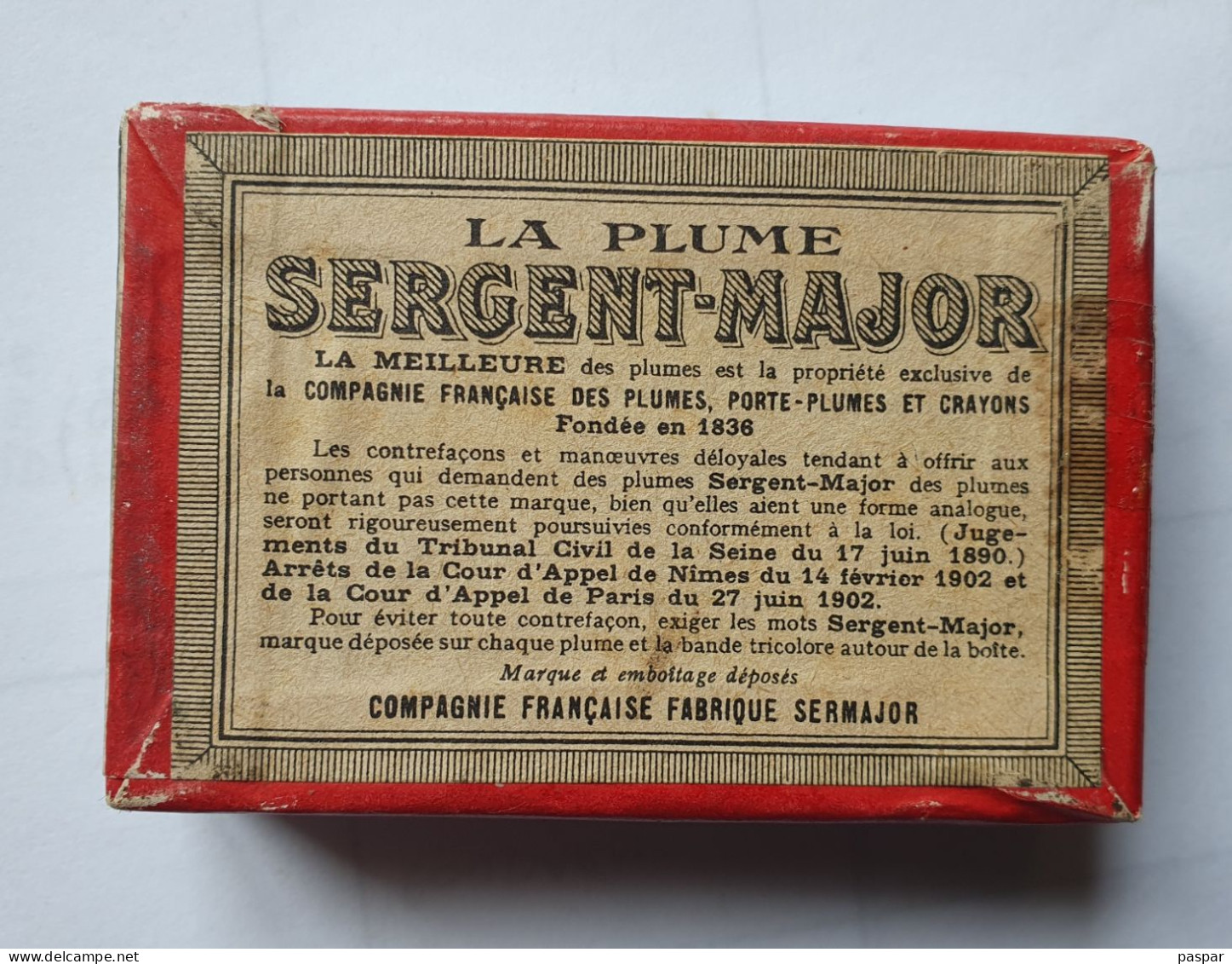 Boite De Plumes Le Rêve De Detaille Sermajor - Avec 65 Plumes Sergent Major Gilbert & Blanzy Poure - Plumas