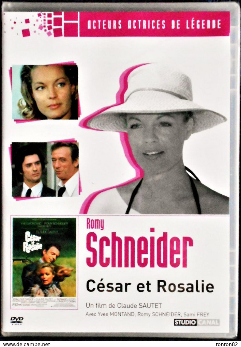 César Et Rosalie - Romy Schneider - Yves Montand - Samy Frey - Isabelle Huppert . - Drame