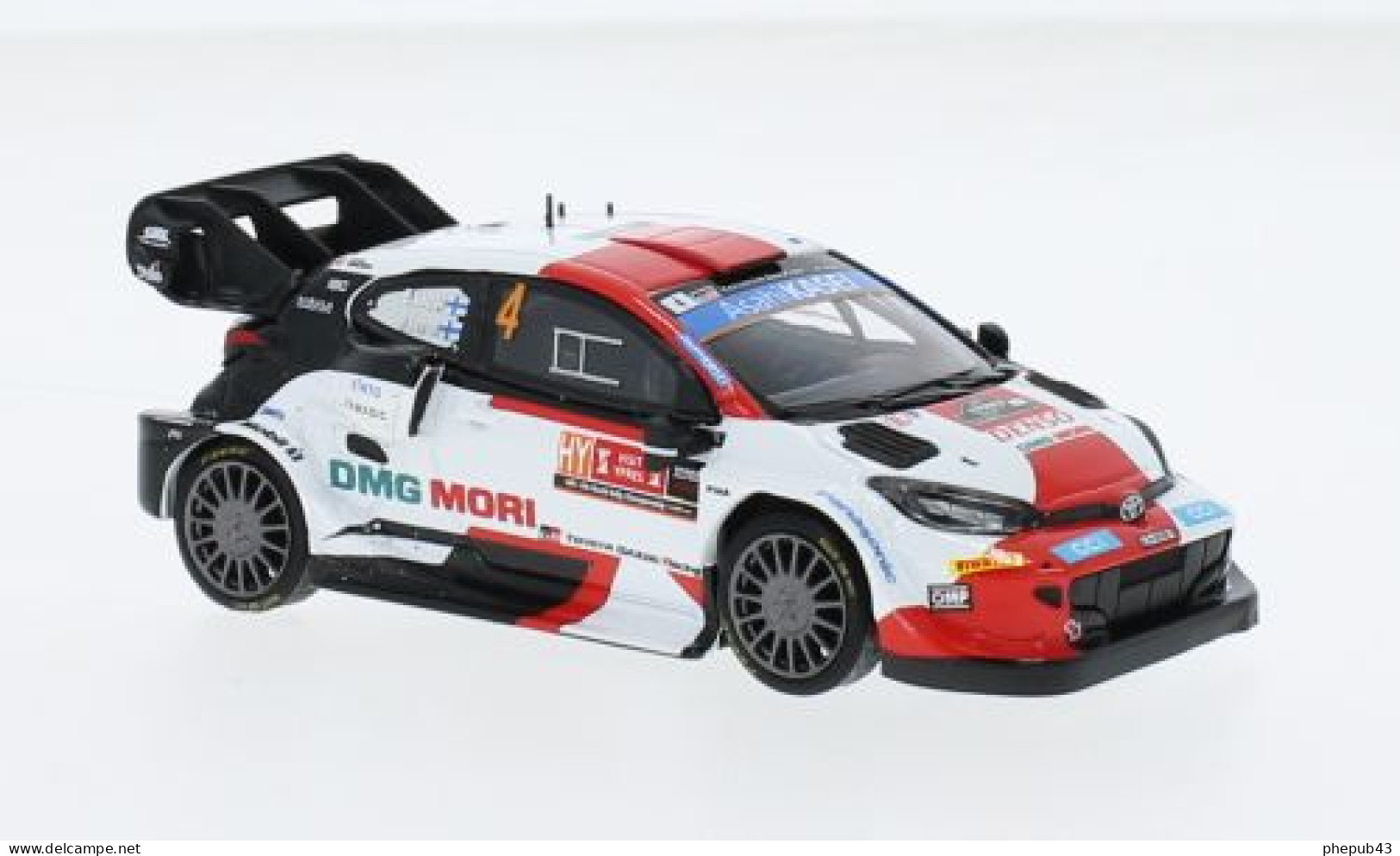 Toyota GR Yaris Rally1 - Rally Ypres 2022 #4 - E. Lappi/J. Ferm - Ixo - Ixo