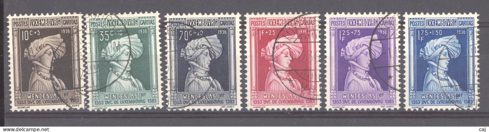 Luxembourg  :  Mi  296-01  (o) - Used Stamps