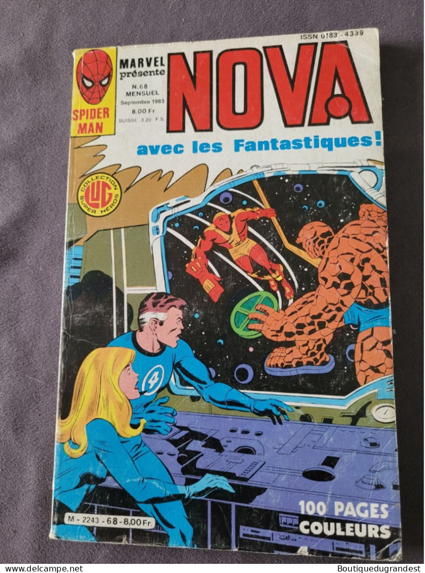 BD Marvel  NOVA Avec Les Fantastiques - Kleinformat