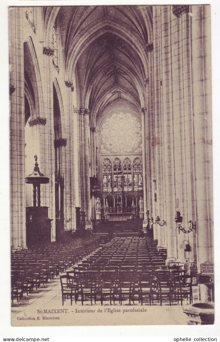 France - 79 - Saint Maixent -  Intérieur De L'église Paroissiale - 6545 - Saint Maixent L'Ecole