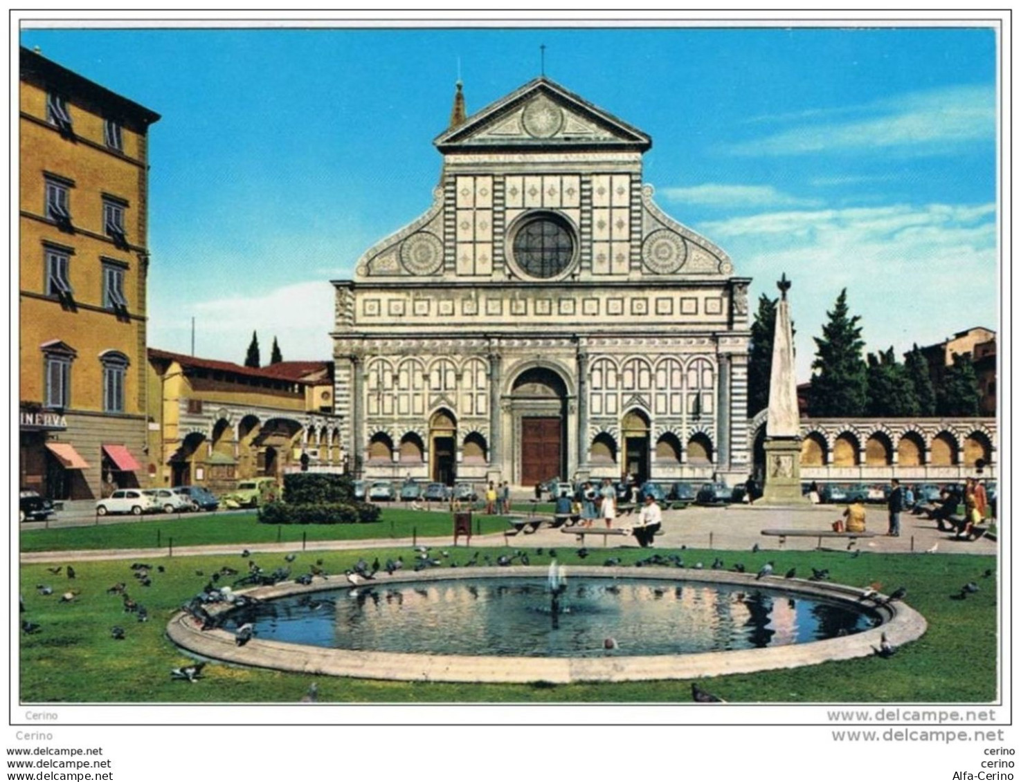 FIRENZE:  PIAZZA  E  CHIESA  DI  S. MARIA  NOVELLA  -  FG - Kirchen Und Klöster