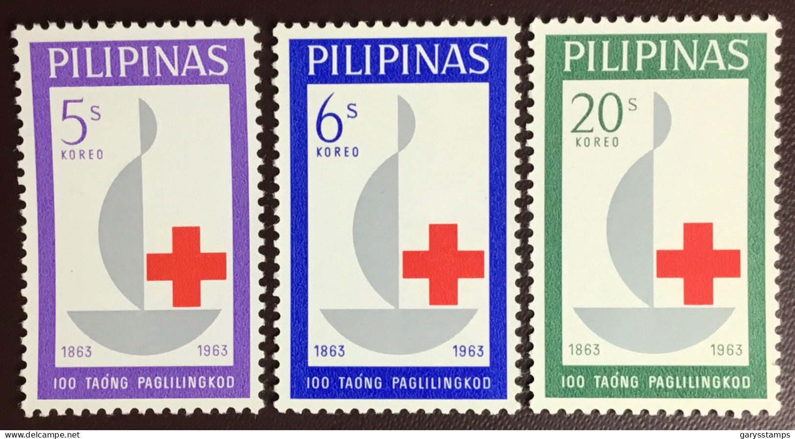 Philippines 1963 Red Cross MNH - Philippinen