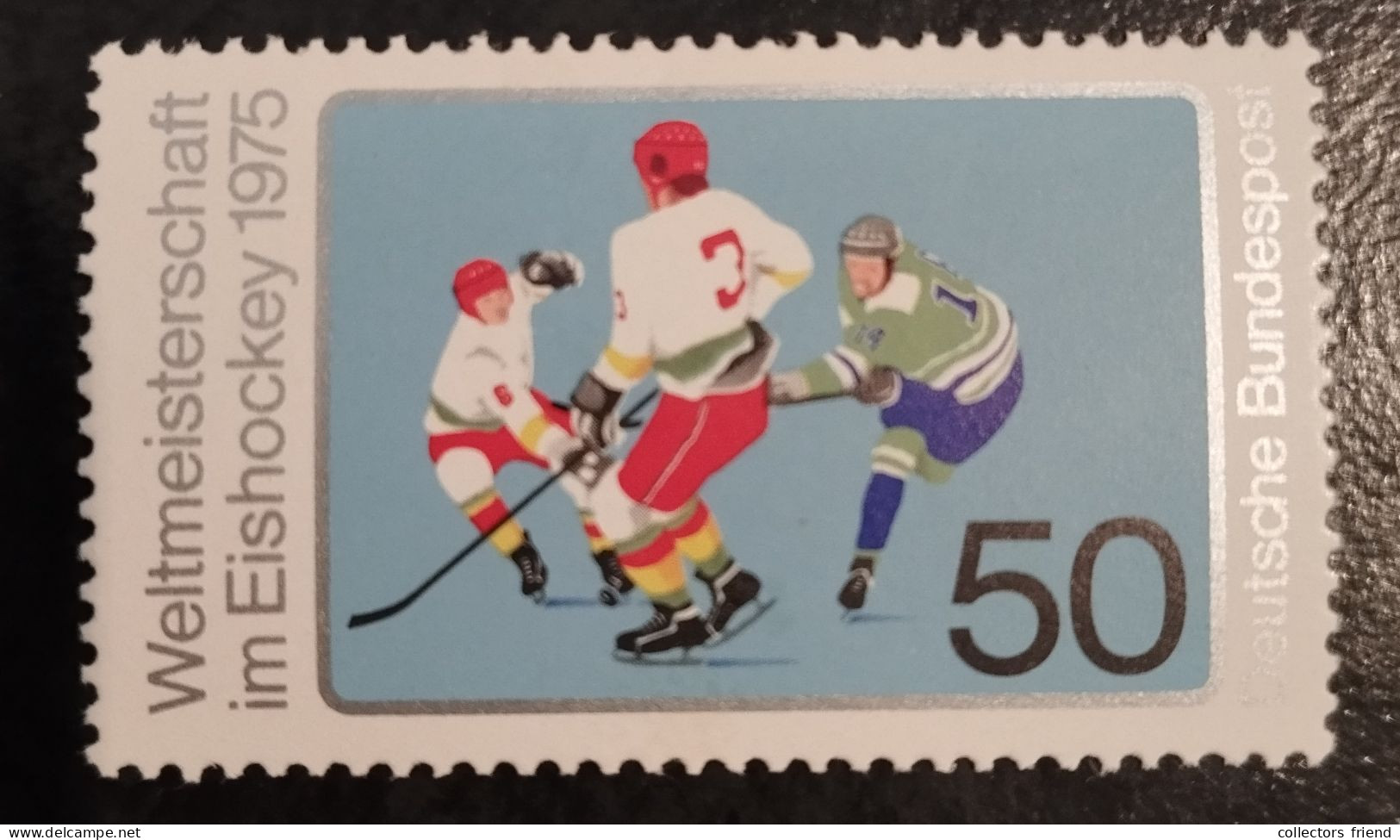 Germany BRD - 1975 - Eishockey, Icehockey  - MNH** - Hockey (su Ghiaccio)