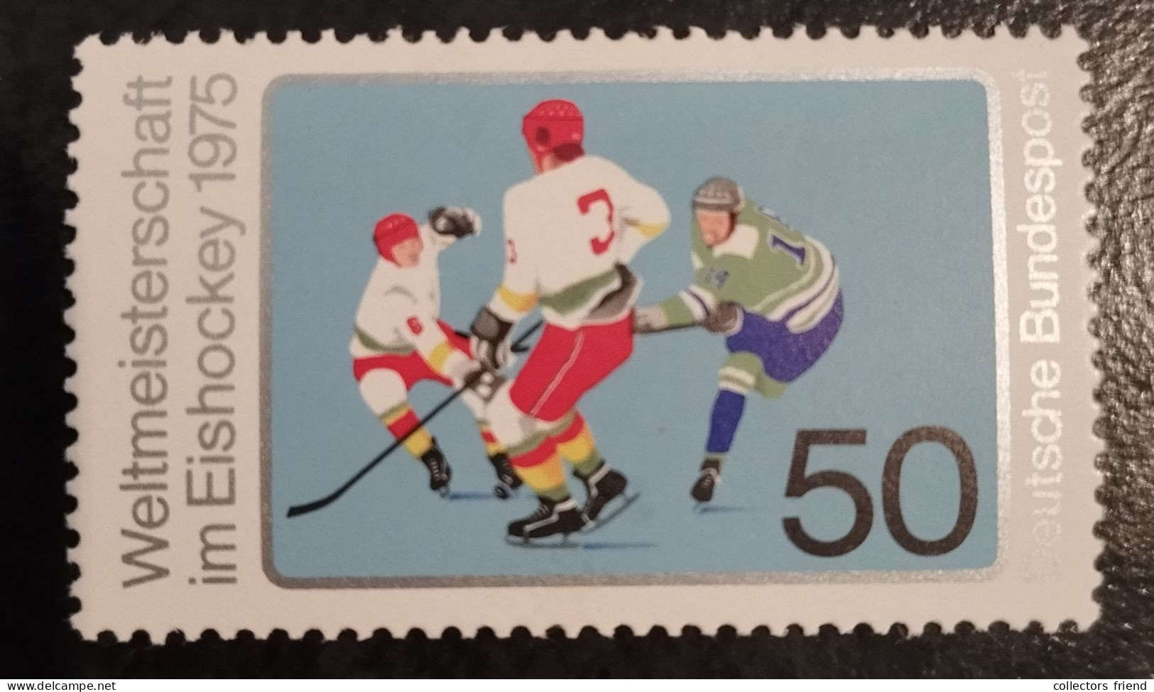 Germany BRD - 1975 - Eishockey, Icehockey  - MNH** - Jockey (sobre Hielo)