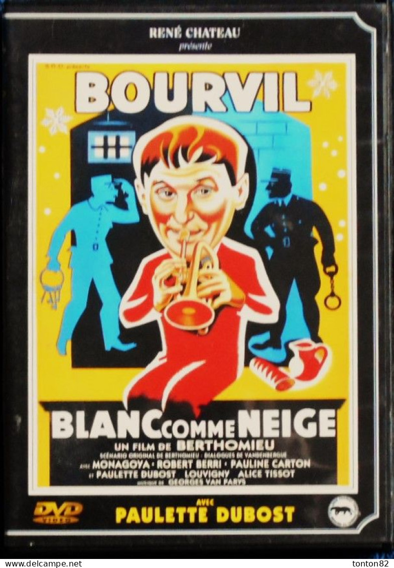 Blanc Comme Neige - Bourvil - Paulette Dubost - Pauline Carton . - Comédie