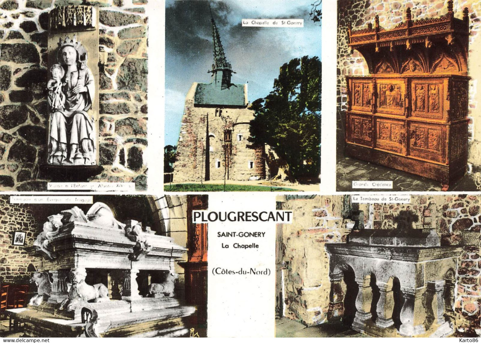 Plougrescant * Souvenir De La Commune * Cp 5 Vues - Plougrescant