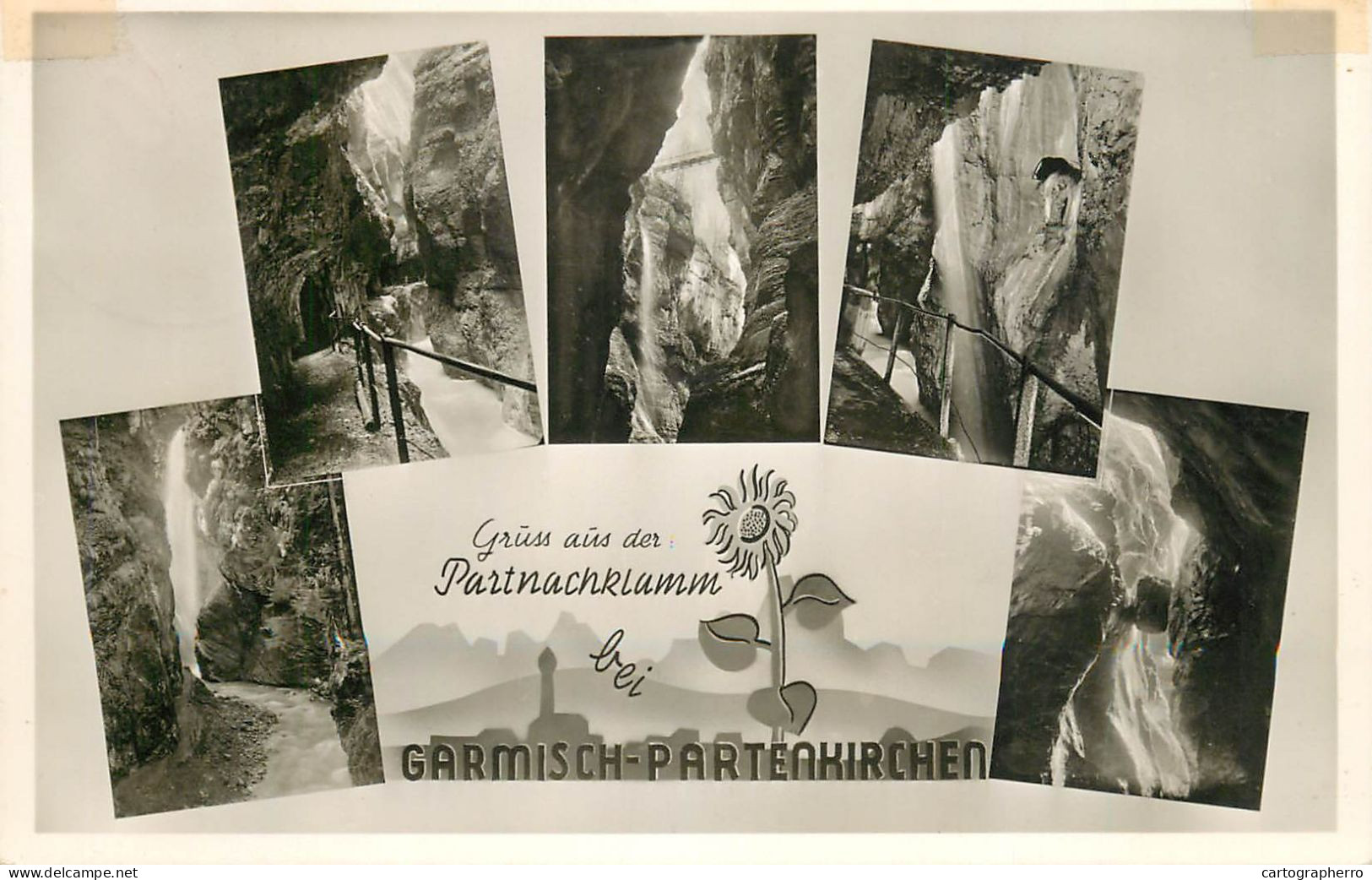 Germany Gruss Aus Dem Partnachklamm Bei Garmisch-Partenkirchen - Garmisch-Partenkirchen