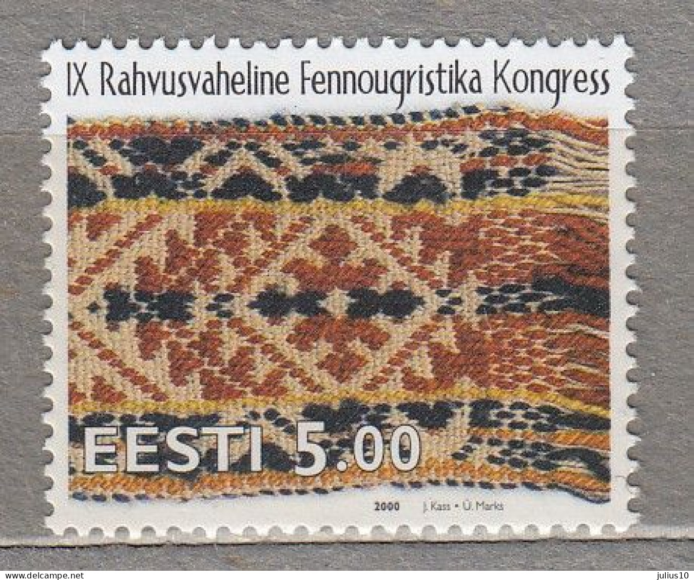 ESTONIA 2000 Folk Art MNH(**) Mi 375 # Est338 - Estonia