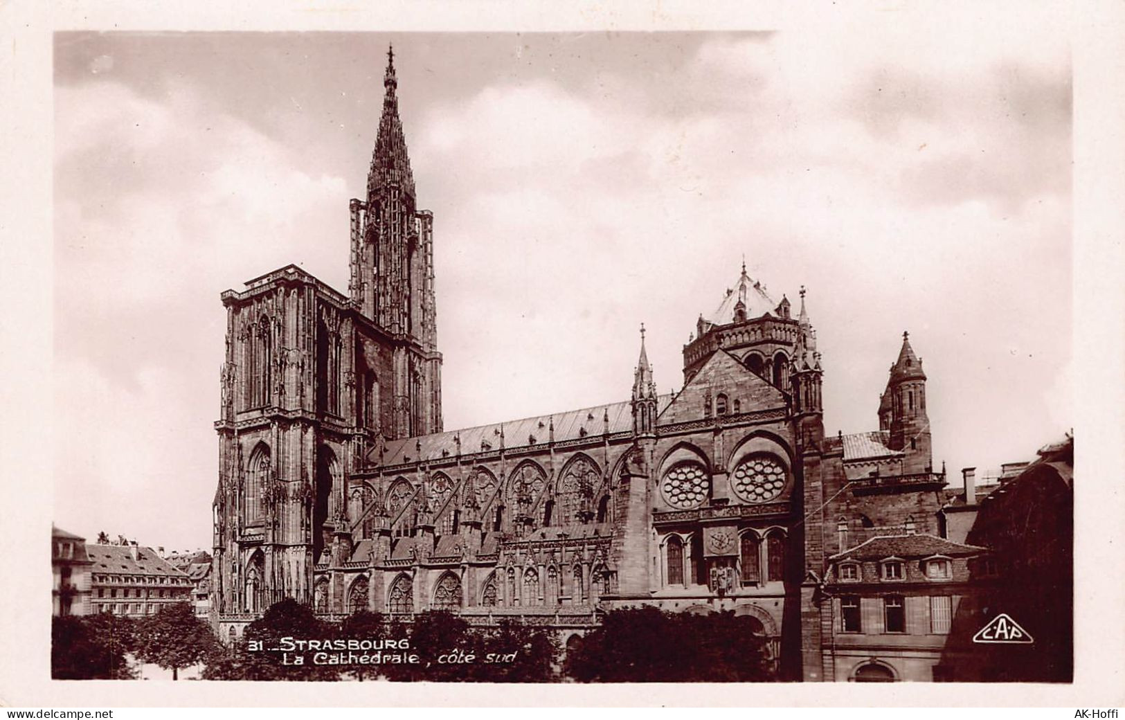 Strasbourg, La Cathedrale, Côté Sud - Strasbourg