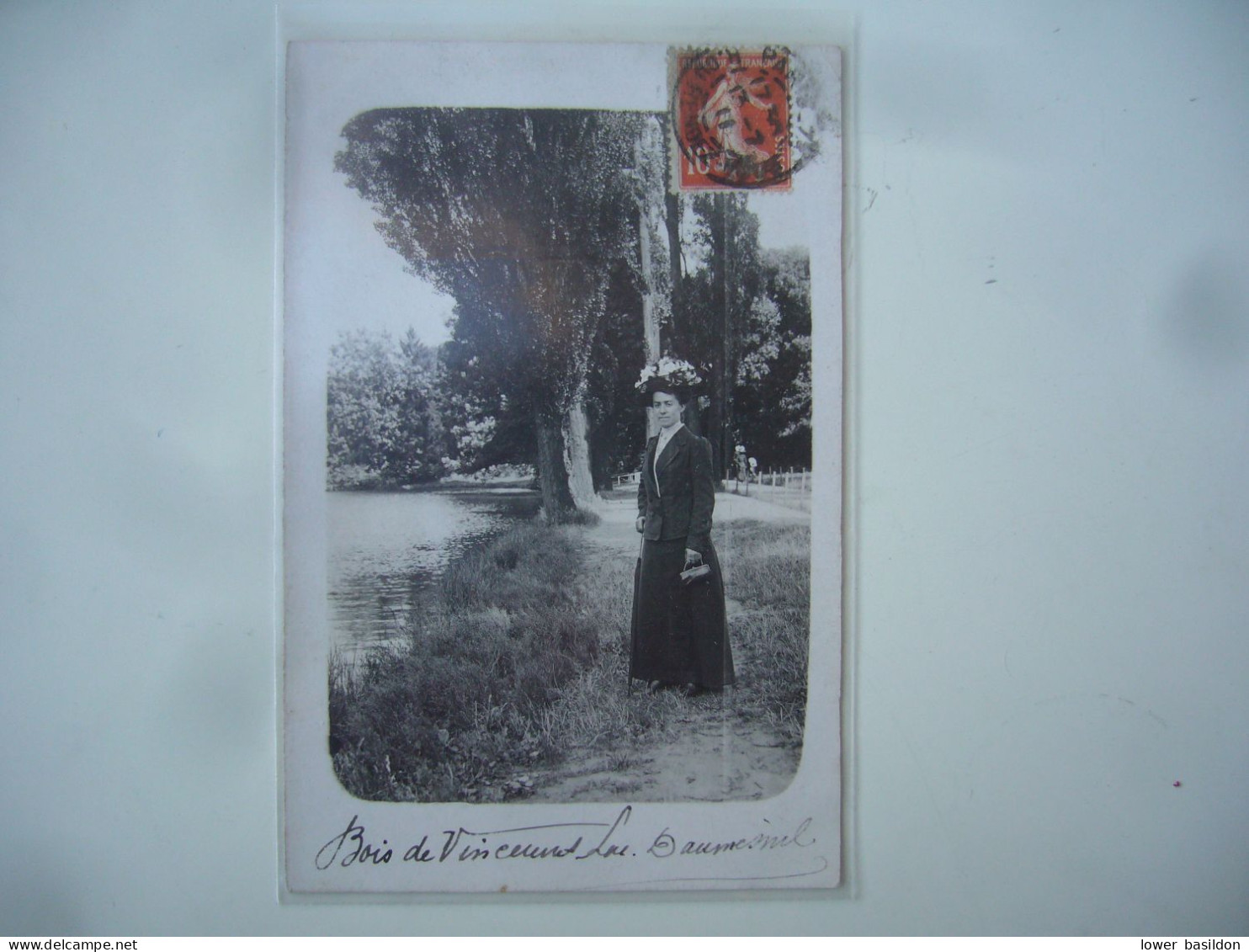 Carte-photo  Vincennes   1911 - Parques, Jardines