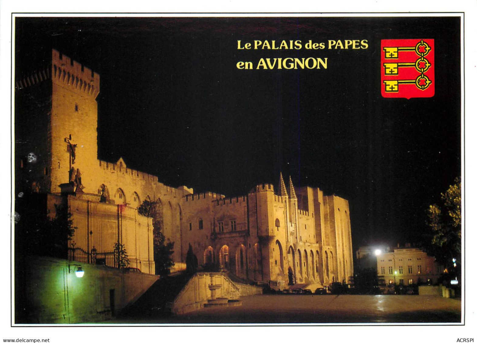 AVIGNON Le Palais Des Papes  6(scan Recto-verso) ME2620 - Avignon
