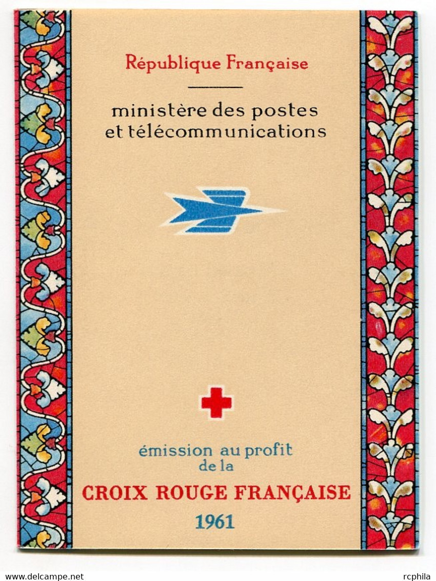 RC 21260 FRANCE COTE 46€ N° 2010 CARNET CROIX ROUGE DE 1961 NEUF ** MNH TB - Red Cross