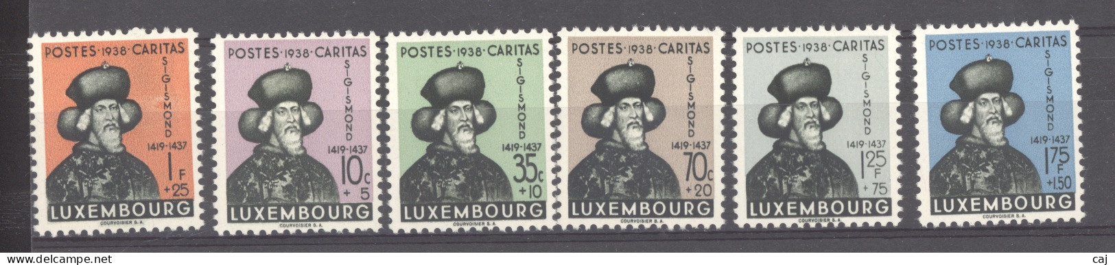 Luxembourg  :  Mi  315-20  * - Unused Stamps