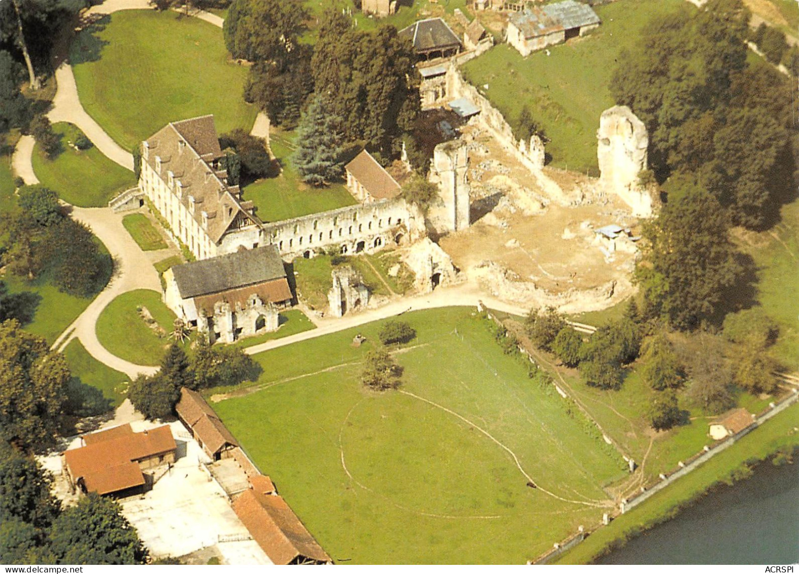 Abbaye De MORTEMER  Lyons-la-Forêt  Lisors  Vue Panoramique  9 (scan Recto Verso)ME2647TER - Lyons-la-Forêt