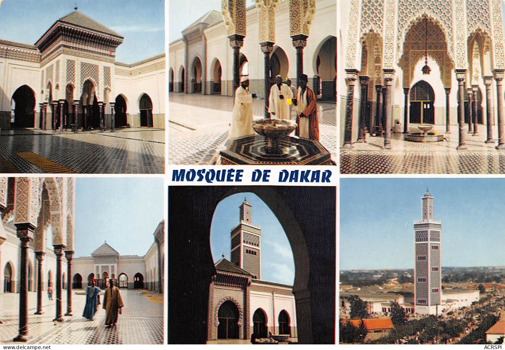 SENEGAL  Mosquée De DAKAR   2 (scan Recto Verso)ME2646TER - Sénégal