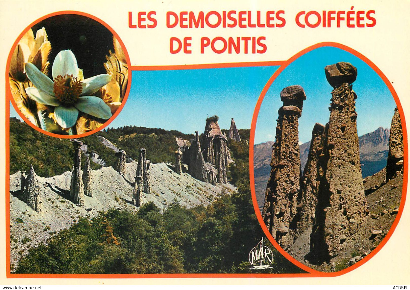 BARRAGE DE SERRE PONCON Les Demoiselles Coiffees 15(scan Recto Ver)ME2658 - Autres & Non Classés