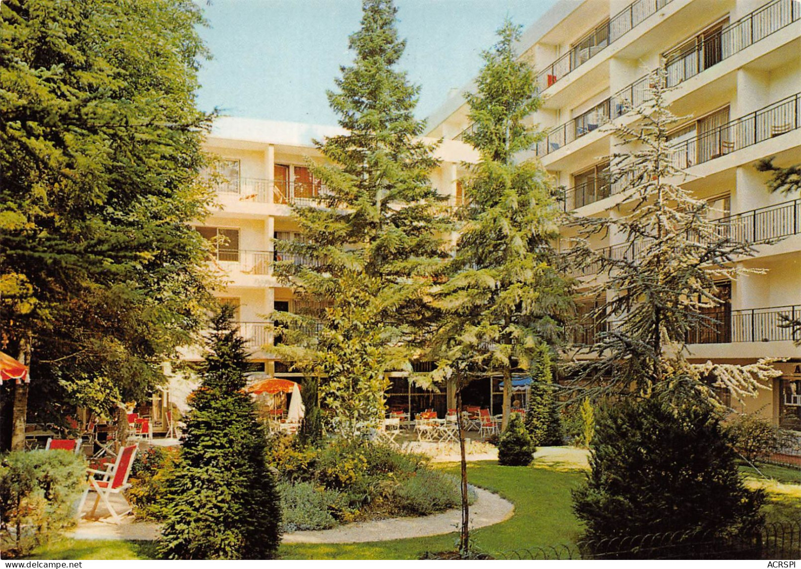 GREOUX LES BAINS  Hotel Et Résidence LES CEDRES  10 (scan Recto Verso)ME2676UND - Gréoux-les-Bains