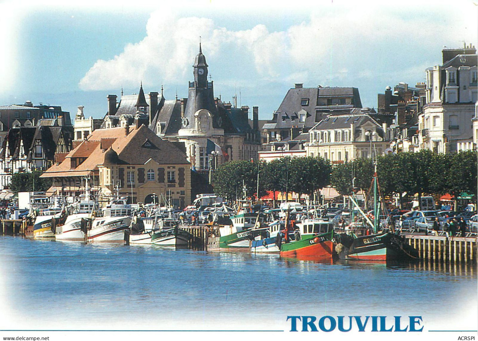TROUVILLE SUR MER Le Port De Peche Sur La Touques 1 (scan Recto Verso)ME2680 - Trouville