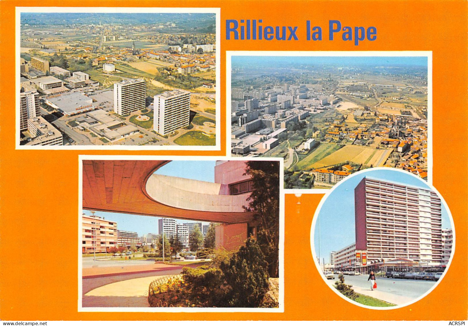 RILLIEUX LA PAPE Centre Commercial Avenue De L'europe  38 (scan Recto Verso)ME2678TER - Rillieux La Pape
