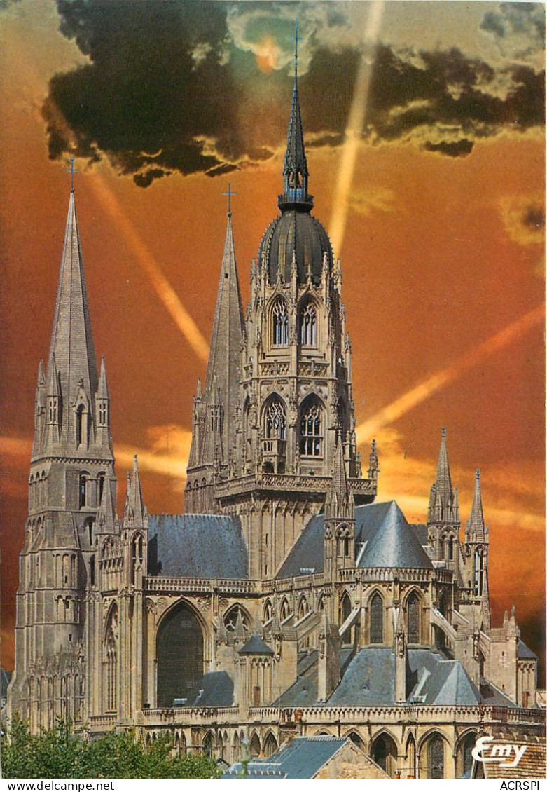 BAYEUX La Cathedrale Notre Dame Bel Edifice De L Ecole Gothique 5(scan Recto Verso)ME2678 - Bayeux