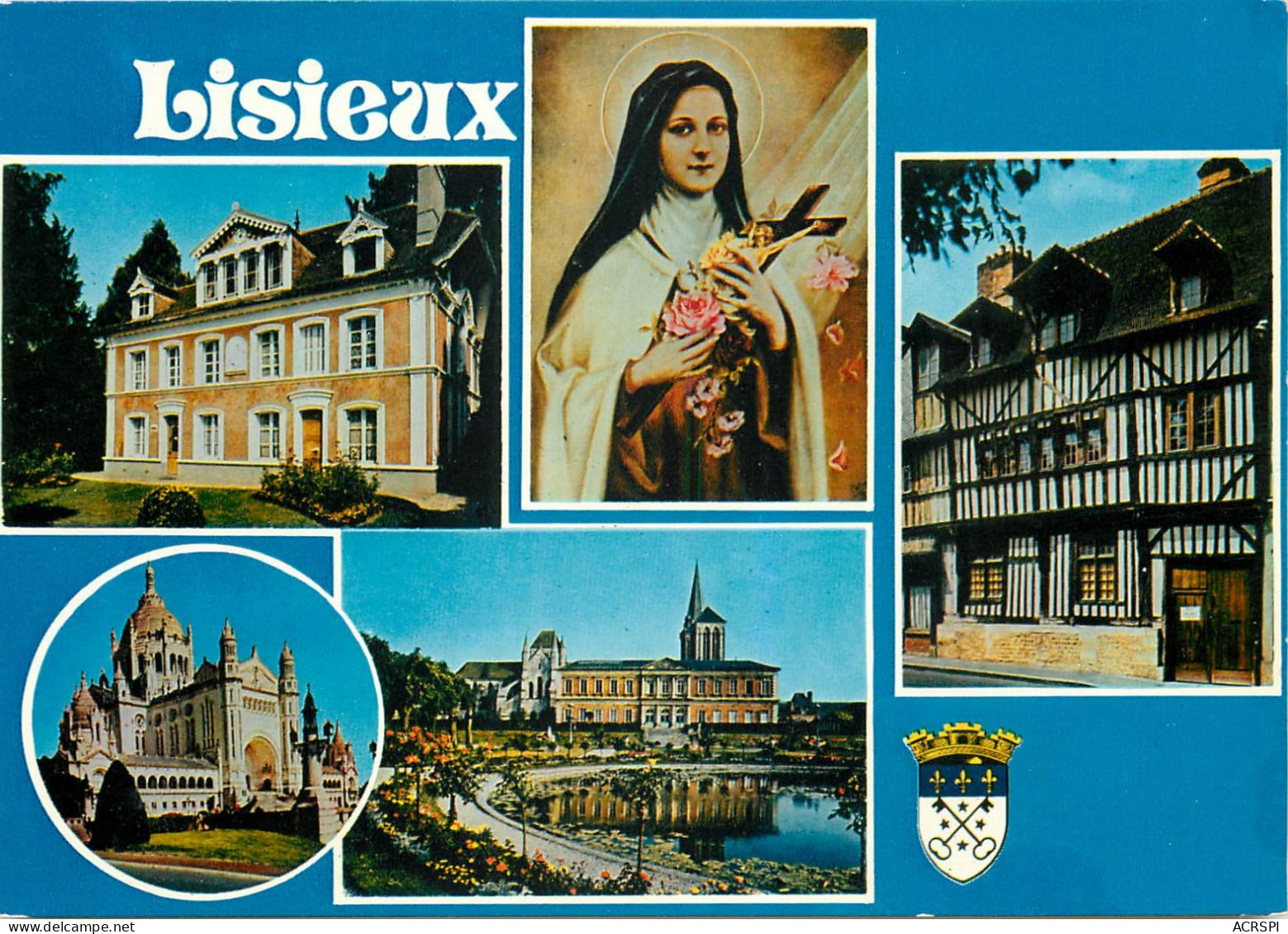 LISIEUX Les Buissonnets St Therese De L Enfant Jesus 2 (scan Recto Verso)ME2693 - Lisieux