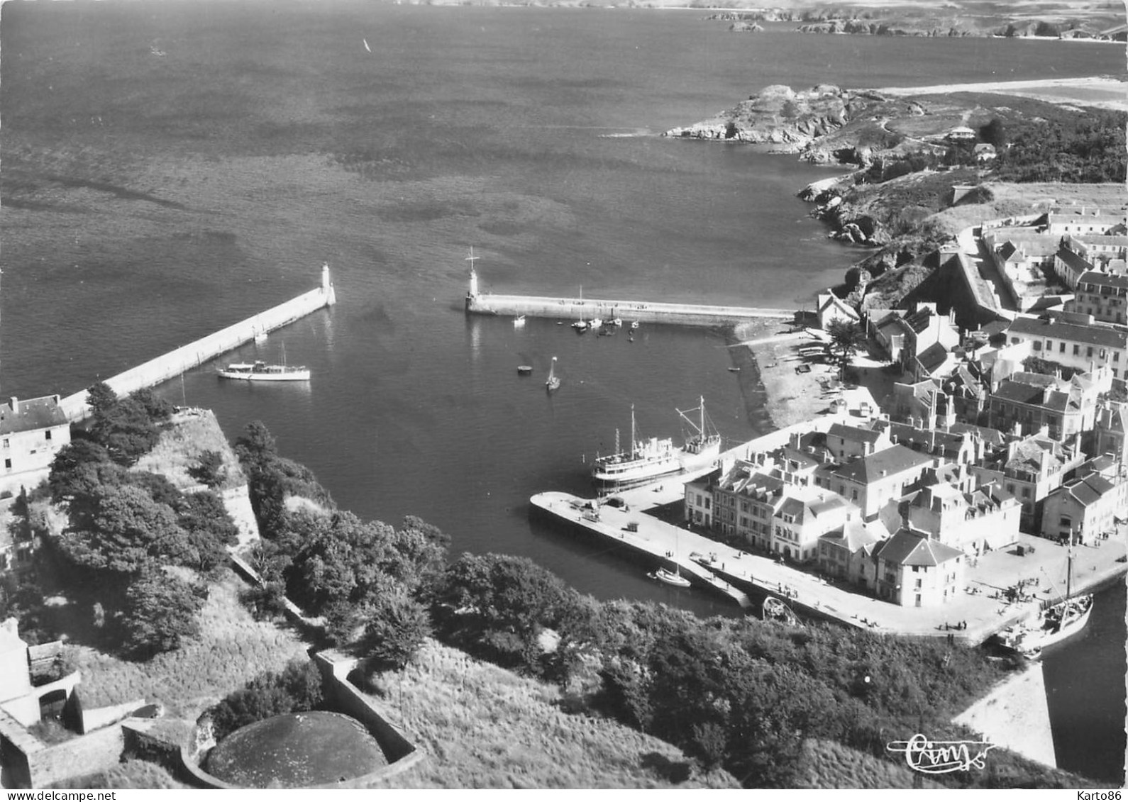 Belle Ile En Mer * Le Palais * Le Port Et Les Quais , La Cathédrale * Belle Isle - Belle Ile En Mer