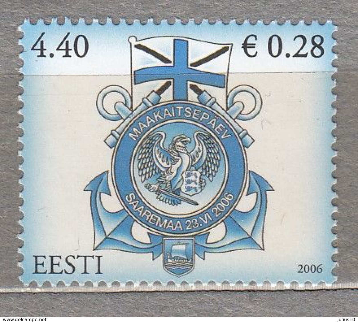 ESTONIA 2006 Ship Flag Saaremaa MNH(**) Mi 562 # Est346 - Estonia