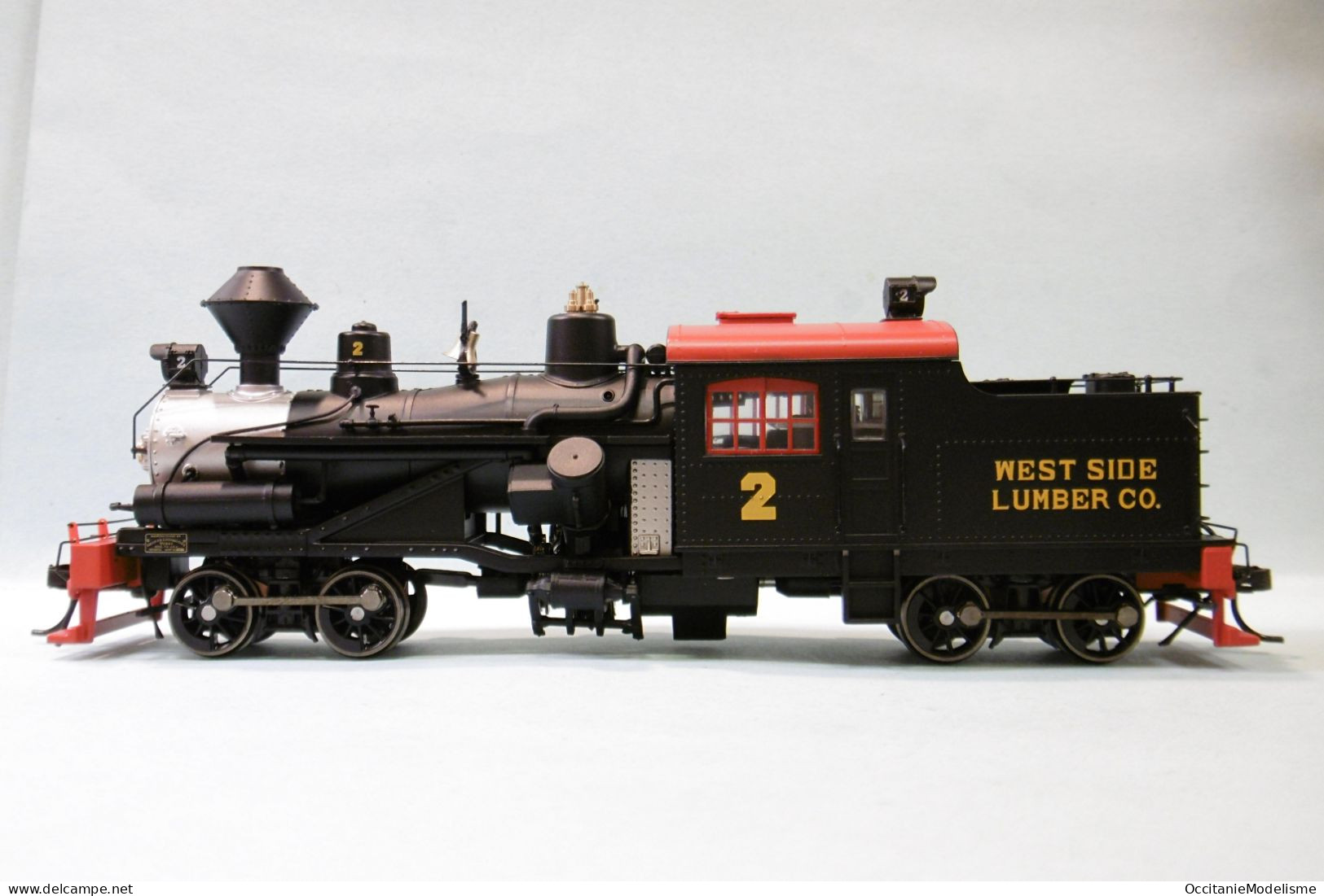 Rivarossi - Locomotive Vapeur HEISLER Westside Lumber Co DCC Sound Réf. HR2880S Neuf HO 1/87 - Loks