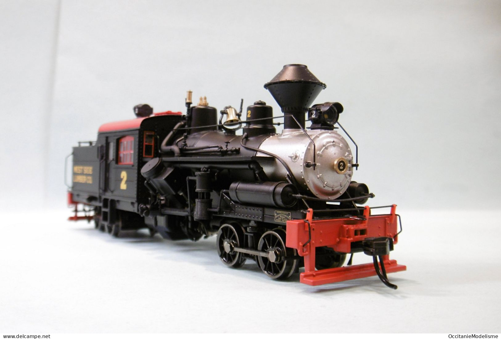 Rivarossi - Locomotive Vapeur HEISLER Westside Lumber Co DCC Sound Réf. HR2880S Neuf HO 1/87 - Loks