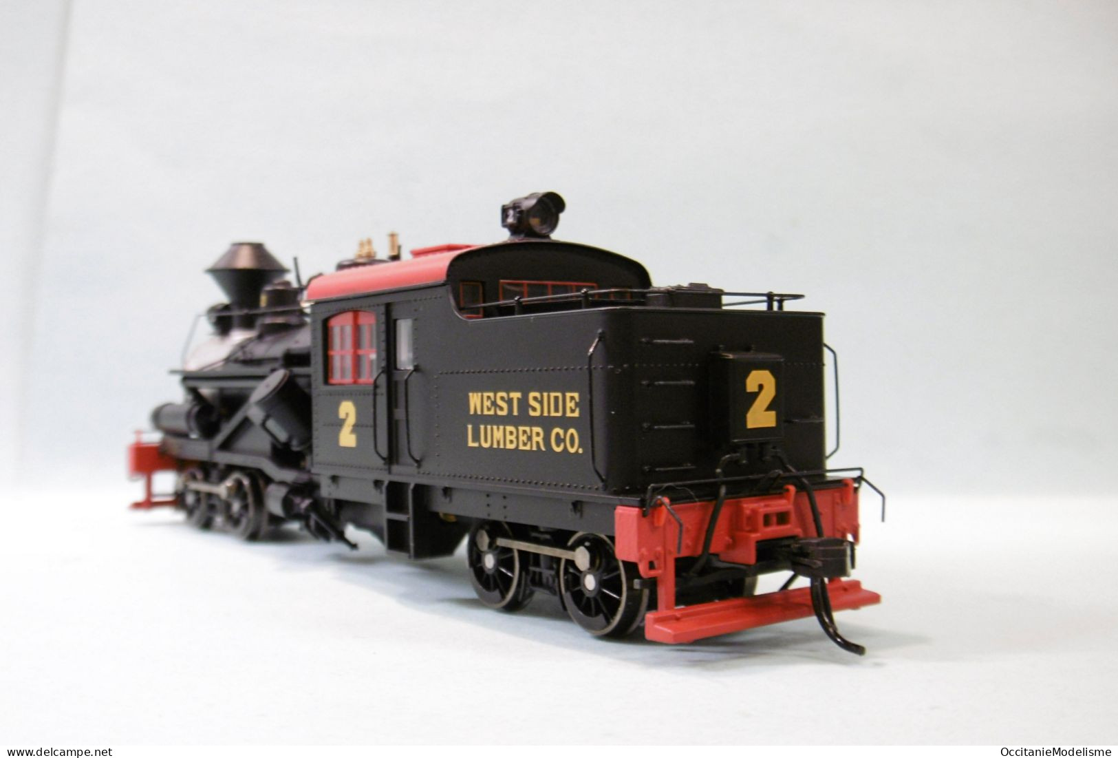 Rivarossi - Locomotive Vapeur HEISLER Westside Lumber Co DCC Sound Réf. HR2880S Neuf HO 1/87 - Locomotieven