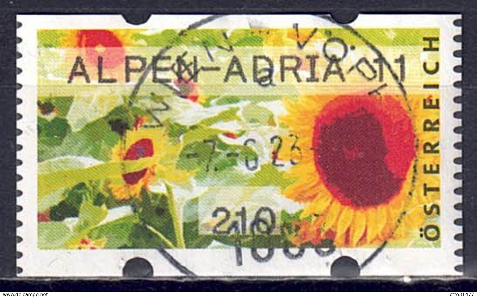 Österreich 2011 - ATM, MiNr. 20, ALPEN-ADRIA 11, Gestempelt / Used - Automaatzegels [ATM]