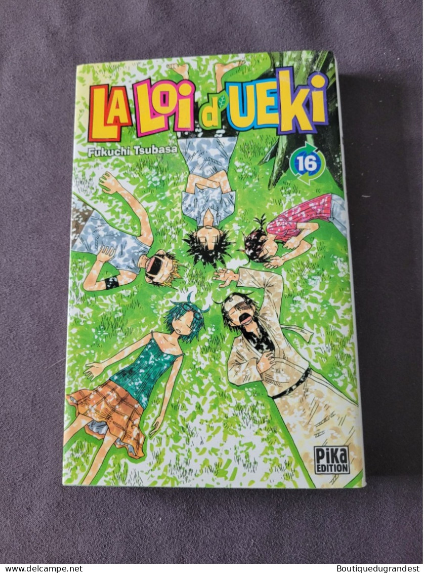 BD Manga La Loi D Ueki Tome 16 - Mangas Versione Francese