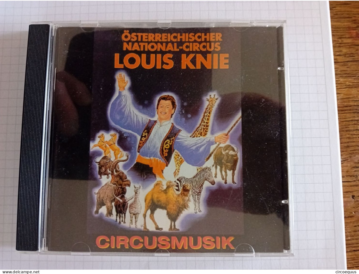Circus Cirque Zirkus Circo Music Musique Louis Knie Cd - Other & Unclassified