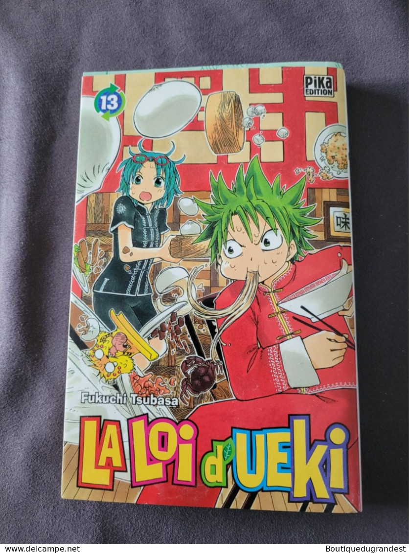 BD Manga La Loi D Ueki Tome 13 - Mangas Versione Francese